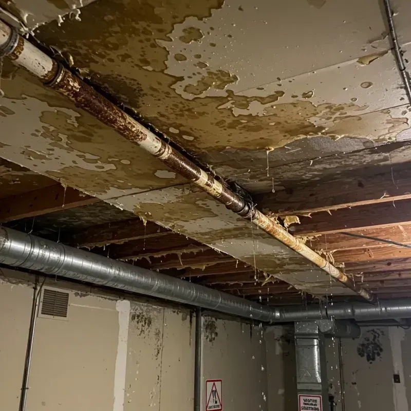 Ceiling Water Damage Repair in Bohners Lake, WI